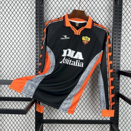 Retro AS Roma 1998/99 Third Long Sleeves Jersey 9