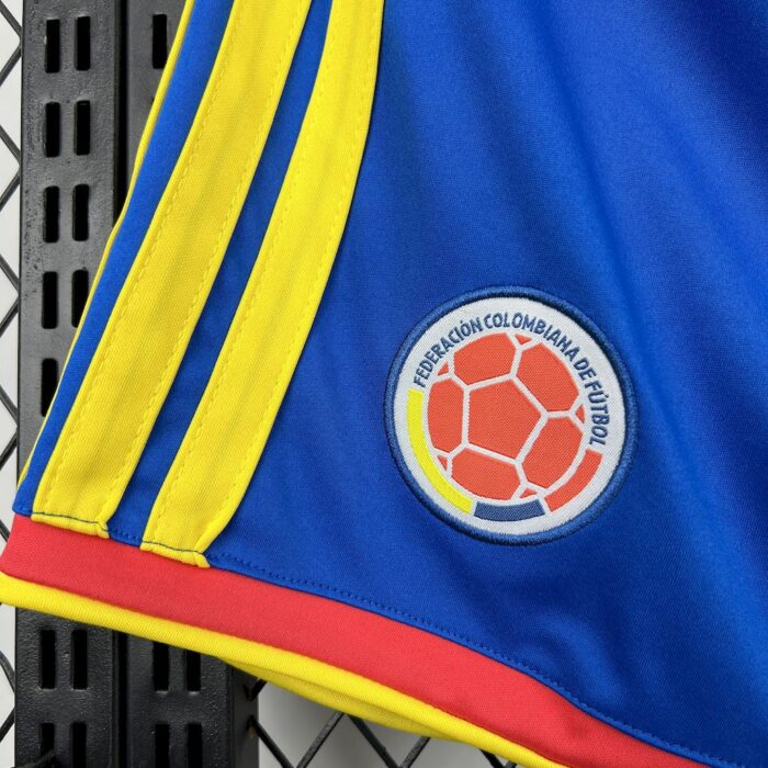 Mens Colombia 2026 World Cup Home Shorts 3