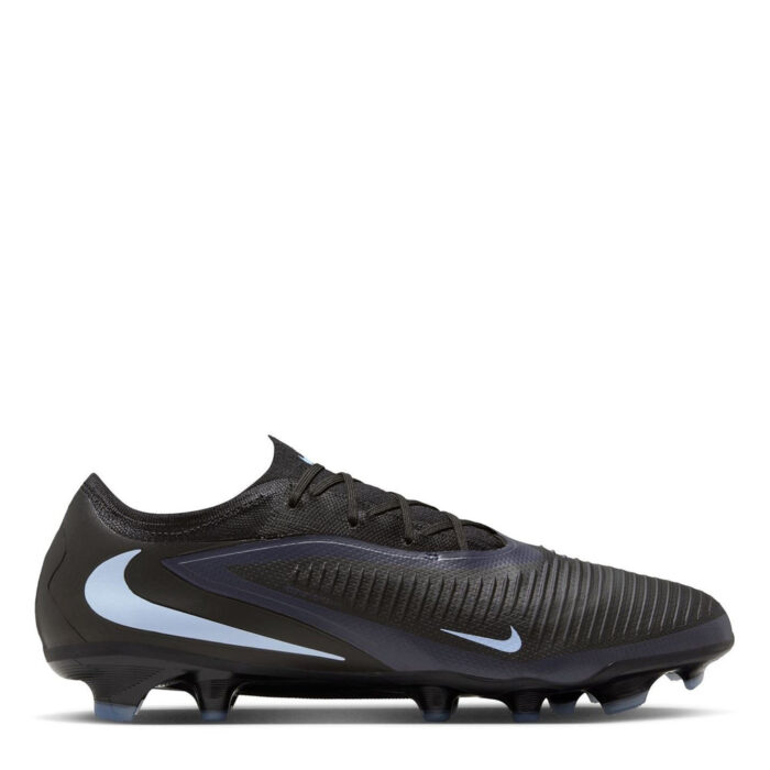 Nike Phantom 6 Low Firm Ground Football Boots – Black/Black – view 4