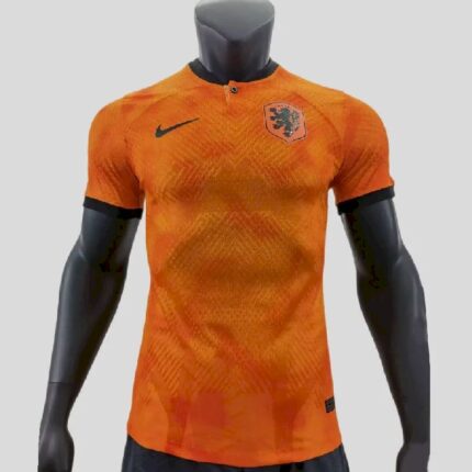 Mens Netherlands 2022 Home Jersey Player Version