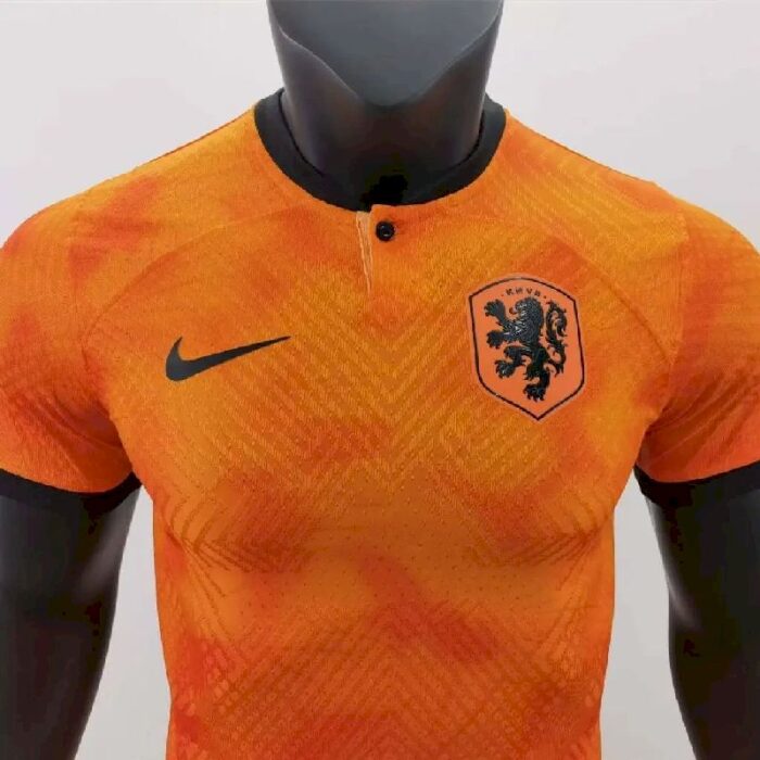 Mens Netherlands 2022 Home Jersey Player Version 1