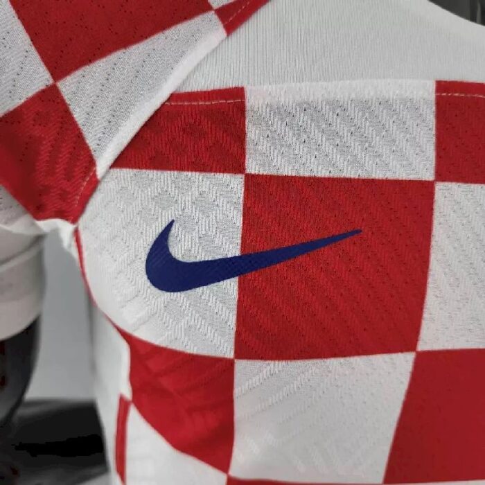 Mens Croatia 2022 Home Jersey Player Version 4