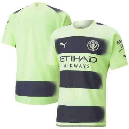 Mens Manchester City 2022/23 Third Jersey Player Version