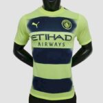 Mens Manchester City 2022/23 Third Jersey Player Version 3