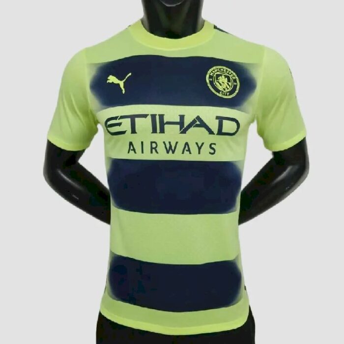 Mens Manchester City 2022/23 Third Jersey Player Version 3