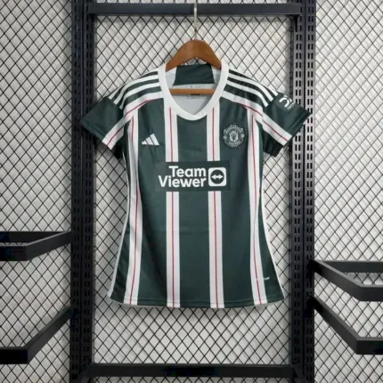 Womens Manchester United 2023/24 Away Jersey 8