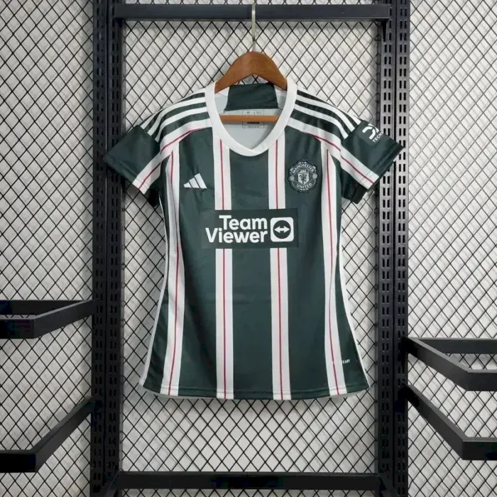 Womens Manchester United 2023/24 Away Jersey 8