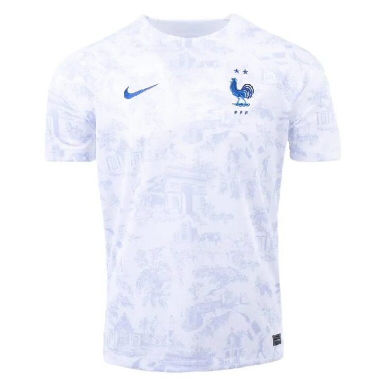 Mens France 2022 Away Jersey Player Version
