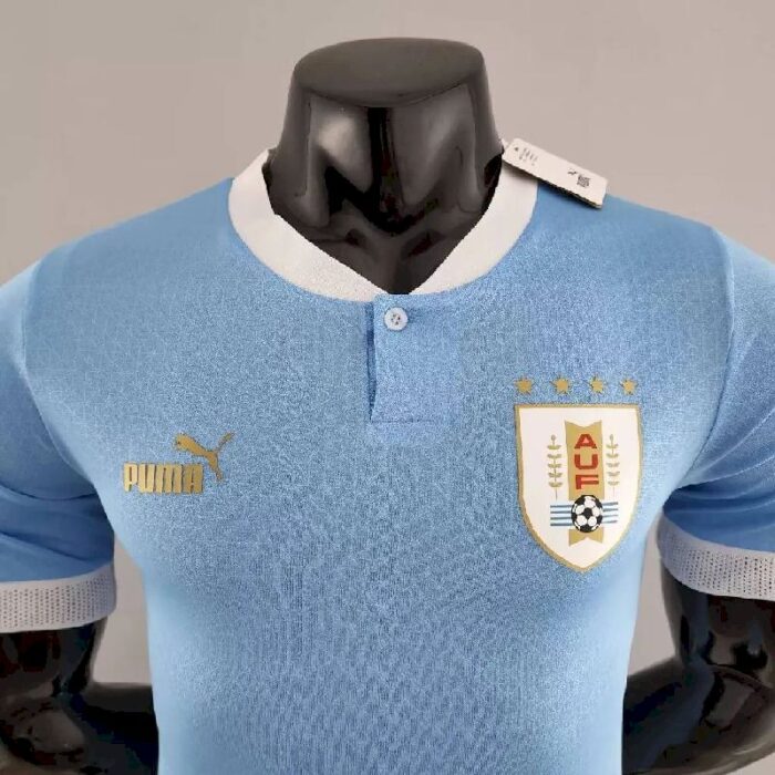 Mens Uruguay 2022 Home Jersey Player Version 1
