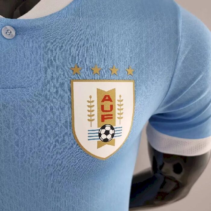 Mens Uruguay 2022 Home Jersey Player Version 2