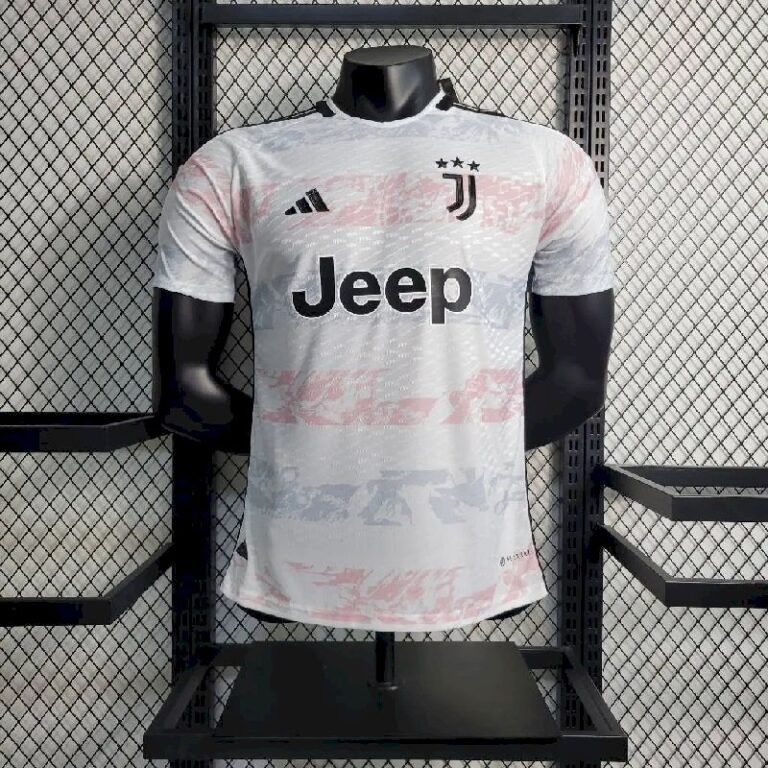 Mens Juventus 2023/24 Pre-Match Jersey Player Version