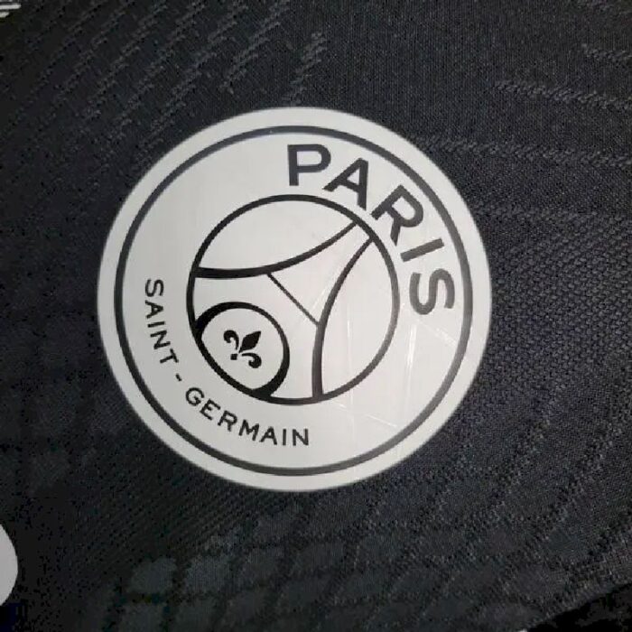 Mens Paris Saint-Germain 2023/24 Black Jersey Player Version 4