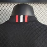 Mens Paris Saint-Germain 2023/24 Black Jersey Player Version 8