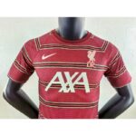 Mens Liverpool 2021/22 Pre-Match Jersey Player Version 1