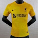 Mens Liverpool 2021/22 Goalkeeper Jersey Player Version