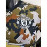 Mens Manchester United 2021/22 Camo Jersey Player Version 2