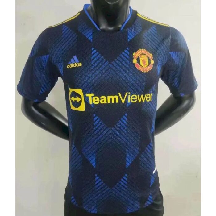 Mens Manchester United 2021/22 Third Jersey Player Version 3
