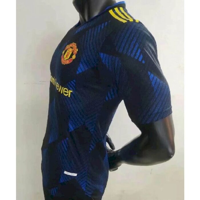 Mens Manchester United 2021/22 Third Jersey Player Version 5