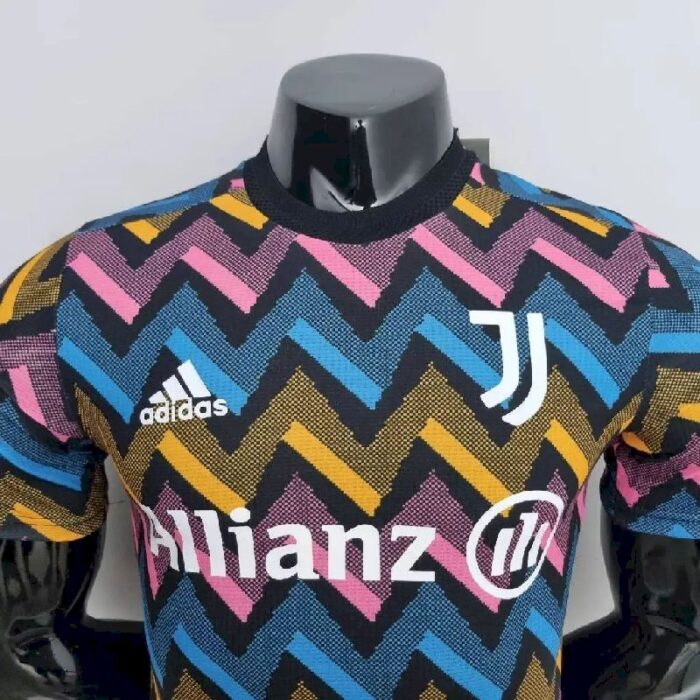 Mens Juventus 2022/23 Pre-Match Jersey Player Version 2