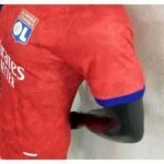 Mens Olympique Lyonnais 2021/22 Away Jersey Player Version 5