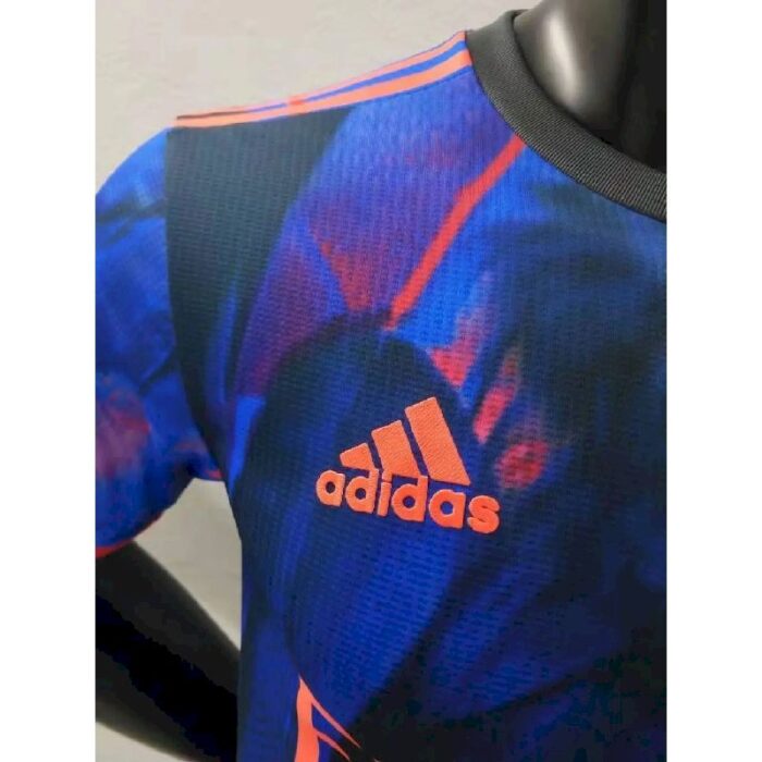 Mens Olympique Lyonnais 2021/22 Fourth Jersey Player Version 1