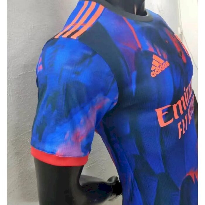 Mens Olympique Lyonnais 2021/22 Fourth Jersey Player Version 3