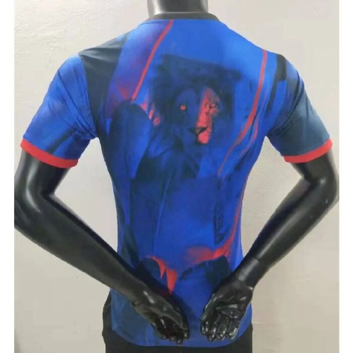Mens Olympique Lyonnais 2021/22 Fourth Jersey Player Version 5