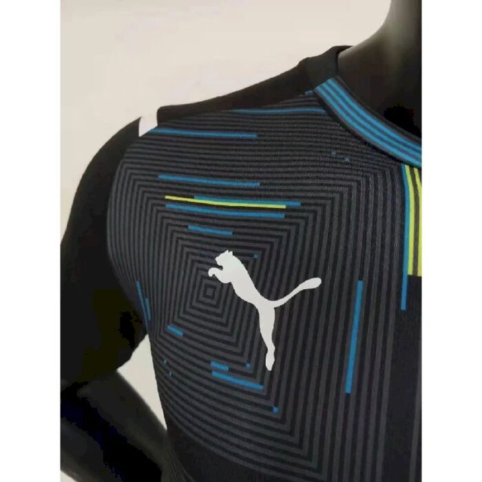 Mens Olympique Marseille 2021/22 Goalkeeper Jersey Player Version 2