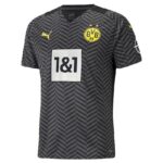 Mens Borussia Dortmund 2021/22 Away Jersey Player Version