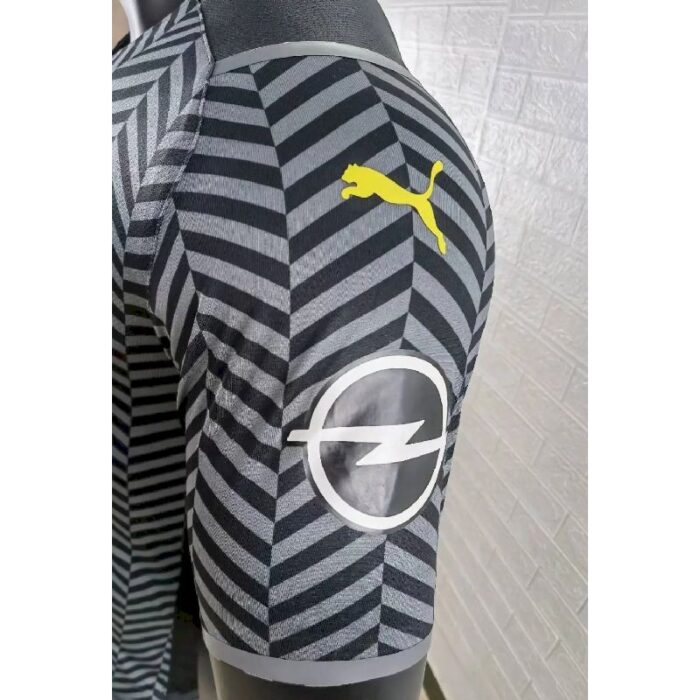 Mens Borussia Dortmund 2021/22 Away Jersey Player Version 4