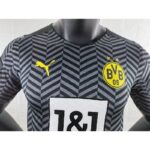 Mens Borussia Dortmund 2021/22 Away Jersey Player Version 5