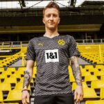 Mens Borussia Dortmund 2021/22 Away Jersey Player Version 6