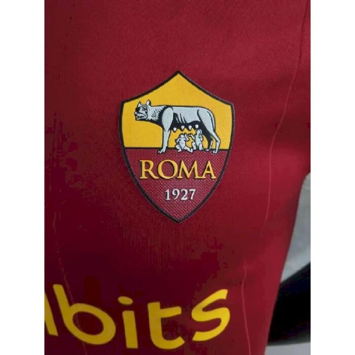 Mens AS Roma 2021/22 Home Jersey Player Version 4