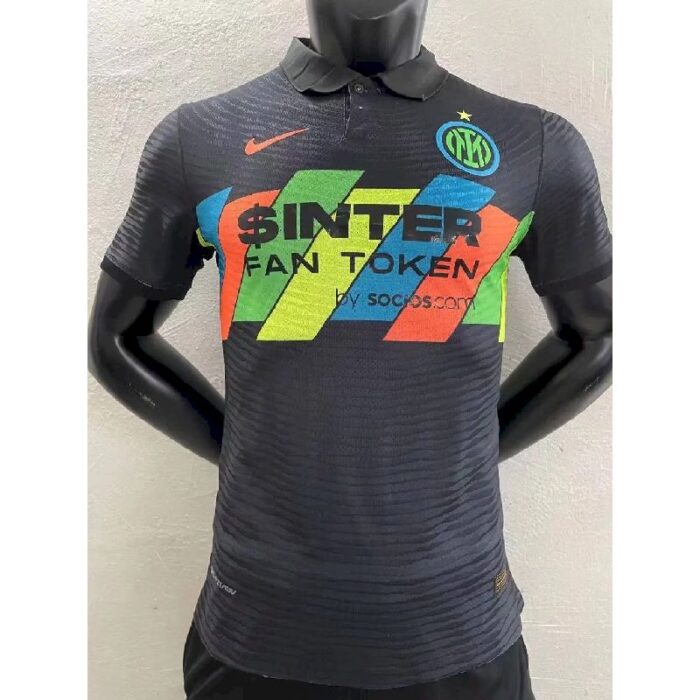 Mens Inter Milan 2021/22 Third Jersey Player Version 5