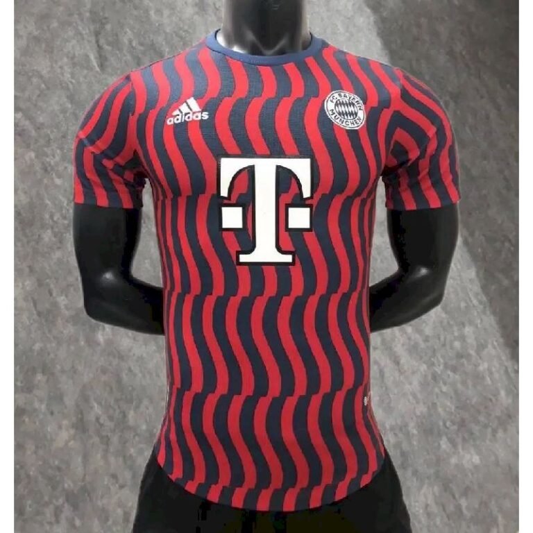 Mens Bayern Munich 2021/22 Pre-Match Jersey Player Version