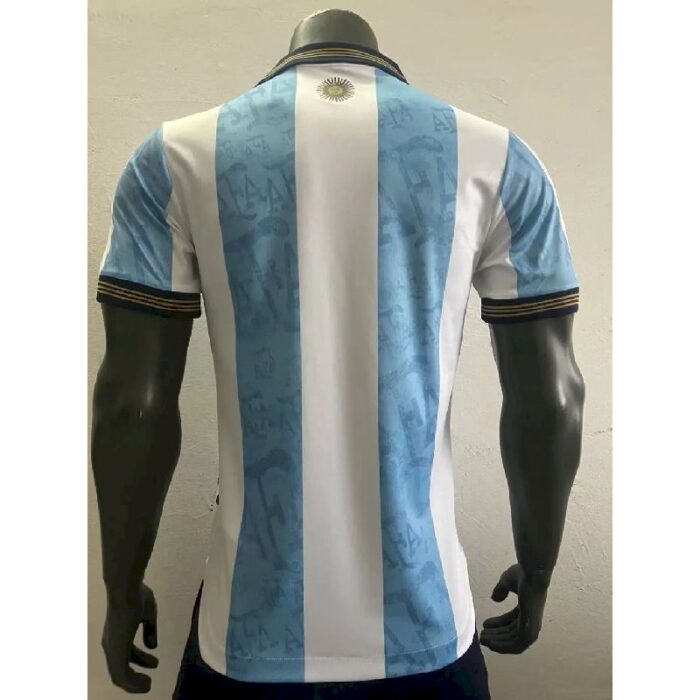 Mens Argentina 2022 Home Jersey Player Version 5