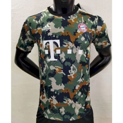 Mens Bayern Munich 2021/22 Camo Jersey Player Version