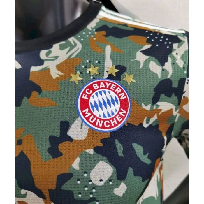 Mens Bayern Munich 2021/22 Camo Jersey Player Version 2