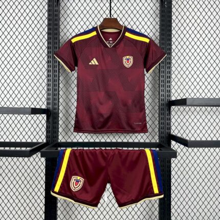 Kids Venezuela 2026 World Cup Home Kit 9