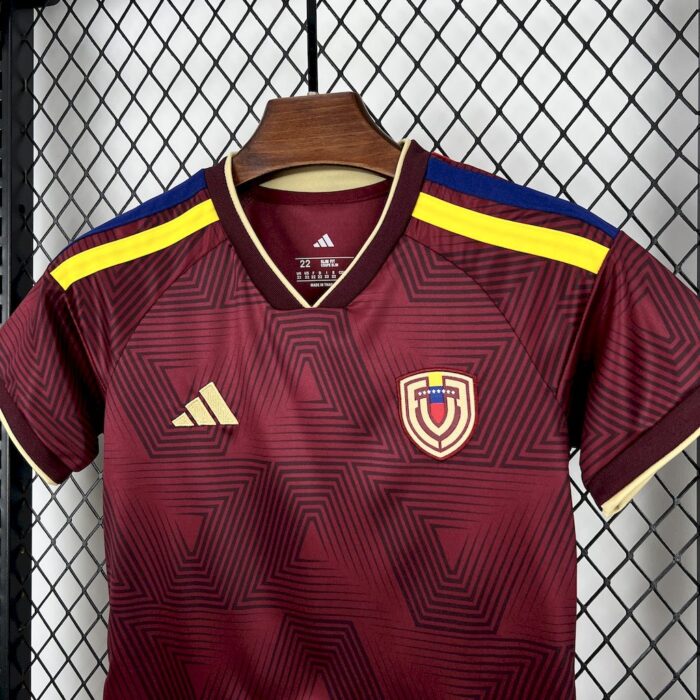 Kids Venezuela 2026 World Cup Home Kit 6