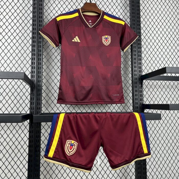 Kids Venezuela 2026 World Cup Home Kit 3