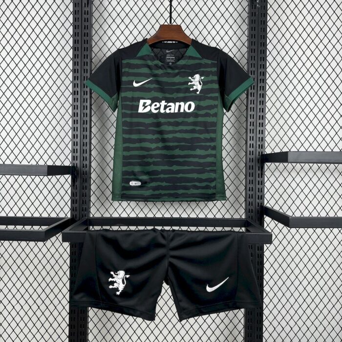 Kids Sporting CP 2025/26 Goalkeeper Kit 6