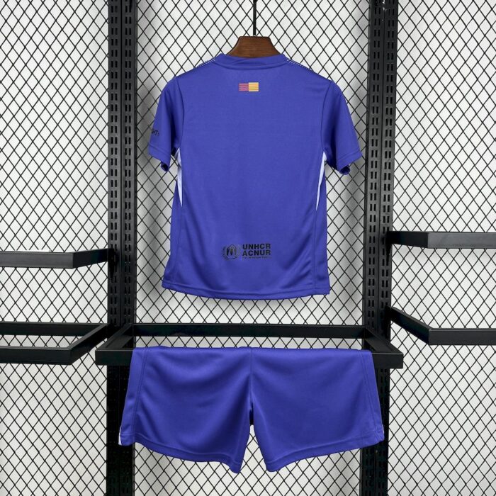 Kids Barcelona 2025/26 Goalkeeper Kit 1