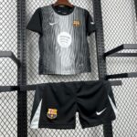 Kids Barcelona 2025/26 Goalkeeper Kit 3