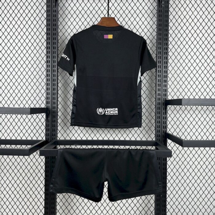 Kids Barcelona 2025/26 Goalkeeper Kit 1