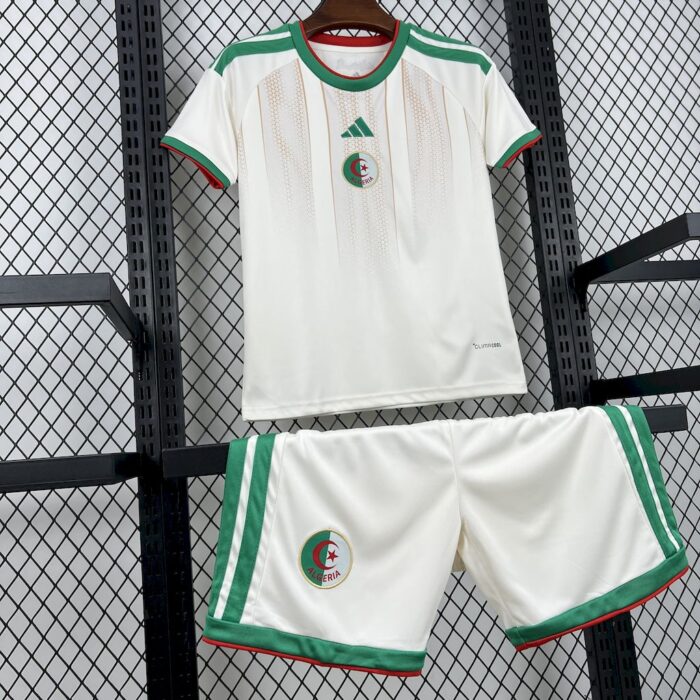 Kids Algeria 2026 World Cup Home Kit 3