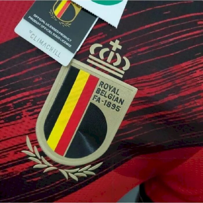 Mens Belgium 2021 Home Jersey Player Version 2