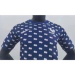 Mens France 2022 Pre-Match Jersey Player Version 1