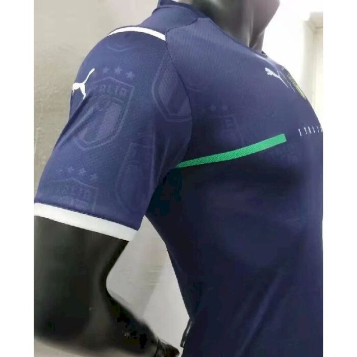 Mens Italy 2021/22 Goalkeeper Jersey Player Version 4