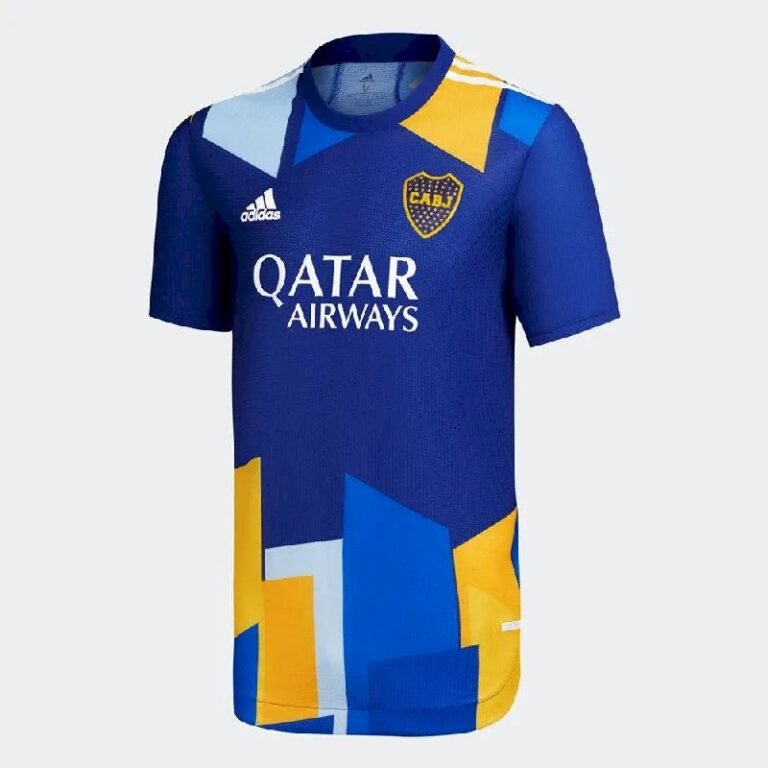 Mens Boca Juniors 2021 Third Jersey Player Version